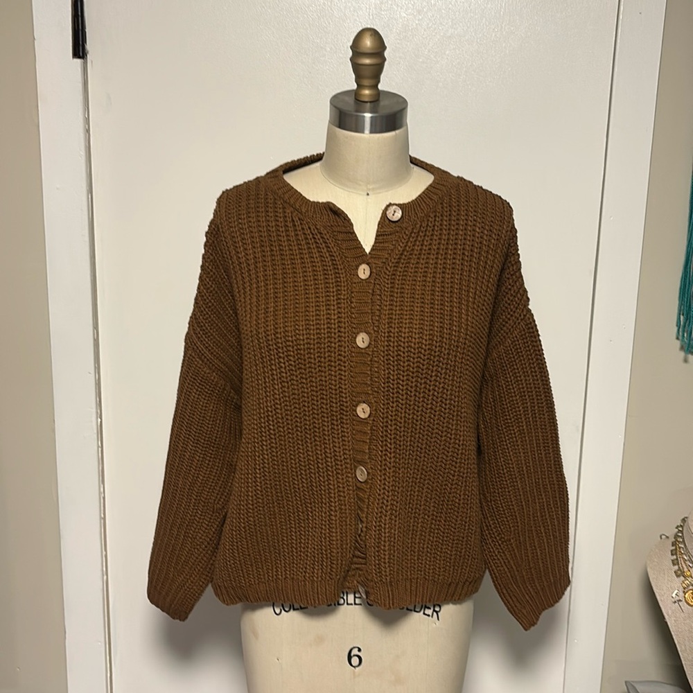 The Simple Folk organic cotton cardigan